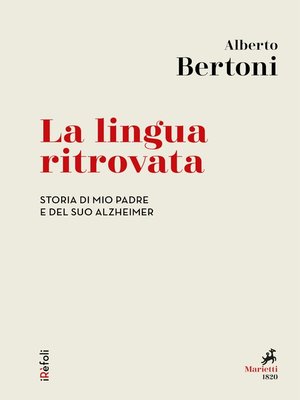 cover image of La lingua ritrovata
